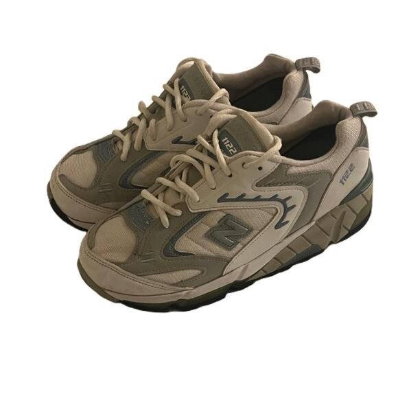 New Balance 1122 Women's Sneakers - Blue and Gray - Picture 1 of 6